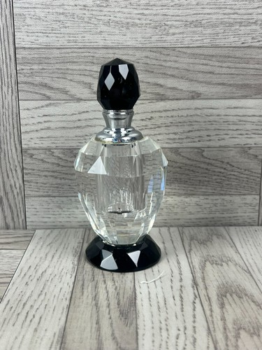 Perfume bottle clear glass - -,