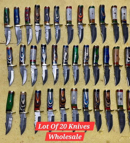 Set handmade damascus - of,