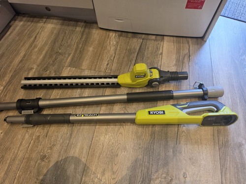 Ryobi 18v long reach hedge - 18v,