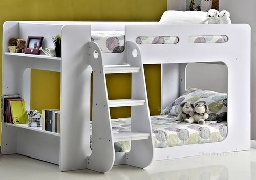 White shorty bunk bed short - white,