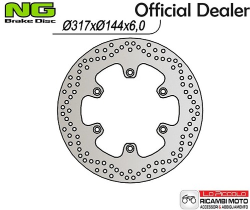 659125 front brake disc - 659125,