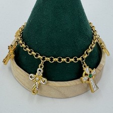 Brooks & Bentley cross charm