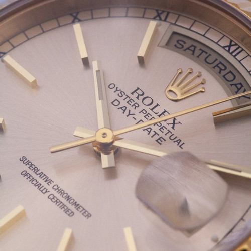 Rolex day date gold - 18,