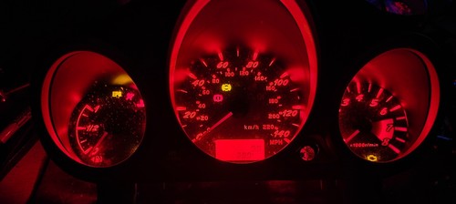 Mitsubishi colt czt led - led, clock