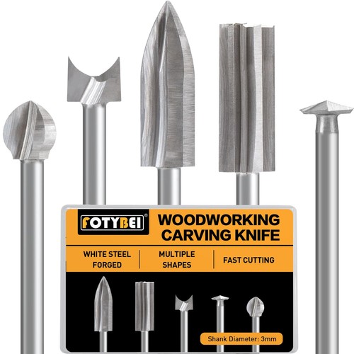 Wood carving bits - carving, set