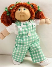 CABBAGE PATCH DOLLS CLOTHES T-SHIRT AND DUNGAREES SET