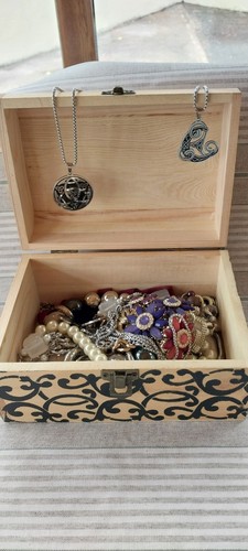 Antique look wooden storage - antique,