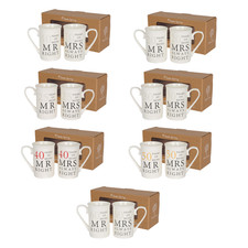 2pc Anniversary New Bone China