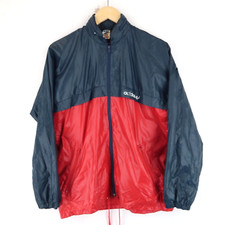 Adidas Vintage Windbreaker Jacket Unisex 90's Nylon Cagoule SZ S (T5874)