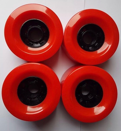 90mm red longboard wheels - 90mm,