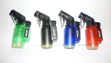 LIGHTER PROF ANGEL  WINDPROOF BLUE JET FLAME IN 4 COLOURS WITH CHAINED CAP