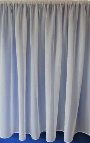 Cheshire plain white voile - cheshire, a
