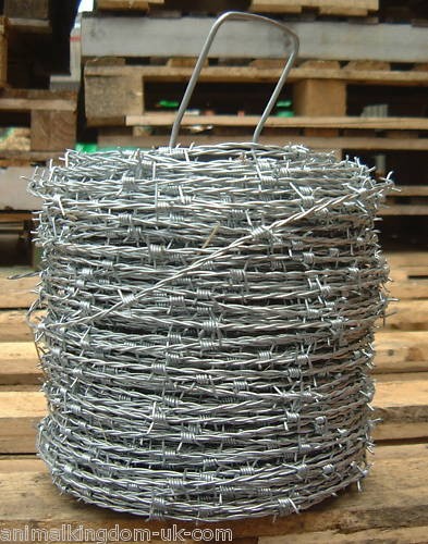 Barbed wire livestock field - barbed,