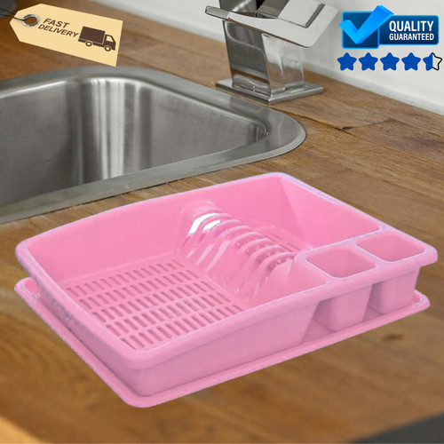 Plastic dish drainer rack with - drainer,