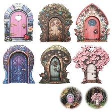 Xheanxu 6 Pcs Fairy Doors for