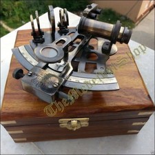 VINATGE MARINE SEXTANT &