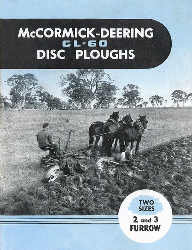 Mccormick deering gl60 - gl60, disc