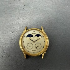 Seiko Moonphase Watch Men 36mm