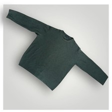 James Pringle Men’s XL Pure Lambswool Crew Neck Jumper Olive Green Marl XL