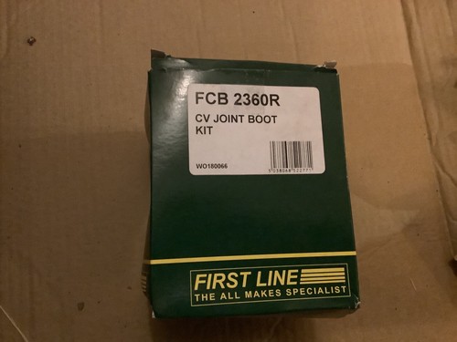 First line joint boot - first,