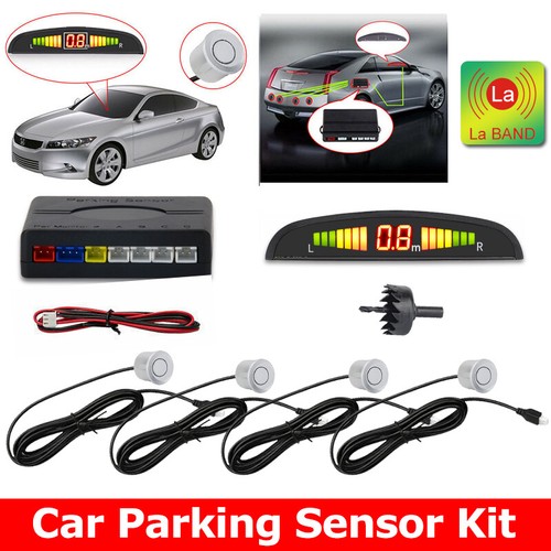 Silver parking sensors kits - silver,