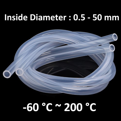 Clear silicone tube food grade - clear,