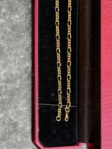 Gold chain 9ct - chain, mens