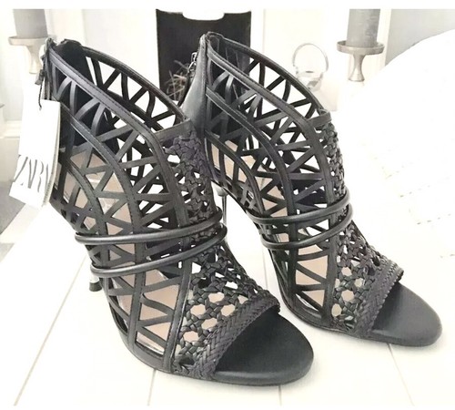 Zara black braided - zara, wraparound