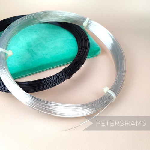 Clear black plastic - black, hat