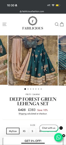 Priti sahni deep forest green - priti,