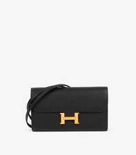 Hermès Black Epsom Leather