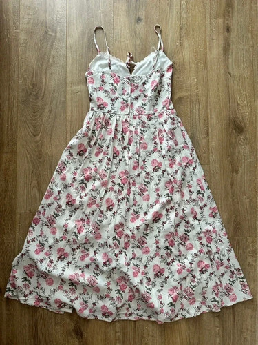 Trixxi midi dress - corset, waist