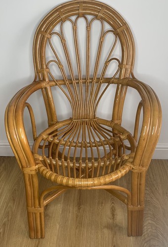 Cane chair mid - mid, century
