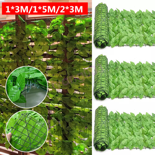 Artificial hedge fake ivy - hedge,