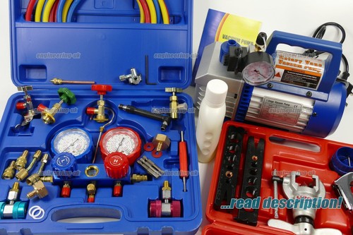 Refrigerant vacuum pump - ac,