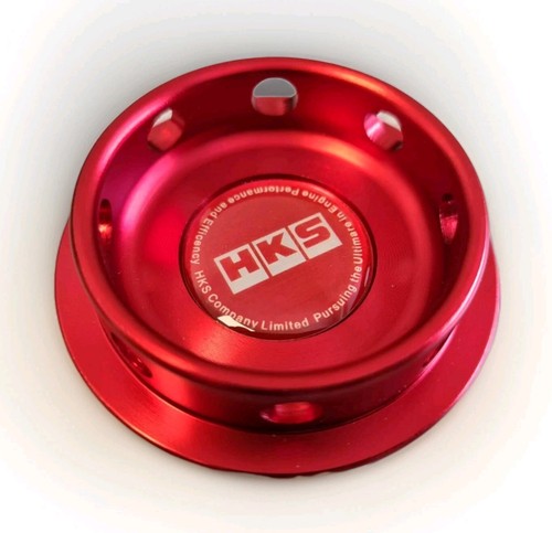 Hks oil cap red - oil,