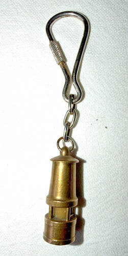 Vintage brass miners - brass, lamp