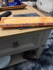 Lomer Orange Pottery Tray/