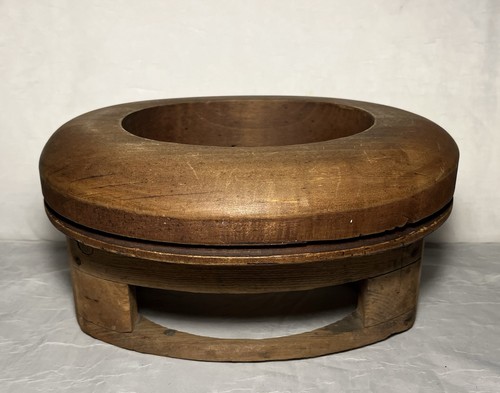 Vintage hat block - vintage, brim