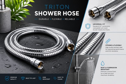 Triton anti kink shower - triton, 1.5m