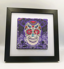 Framed Purple Talavera 10 cm