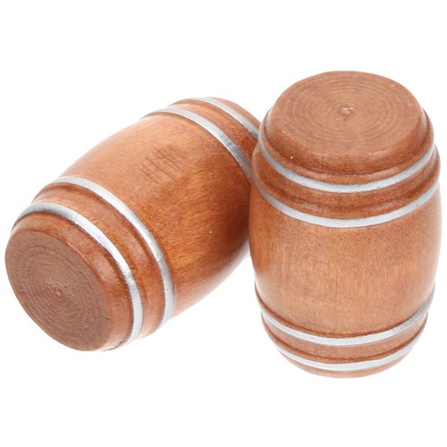 2pcs reusable mini wooden beer - 2pcs,