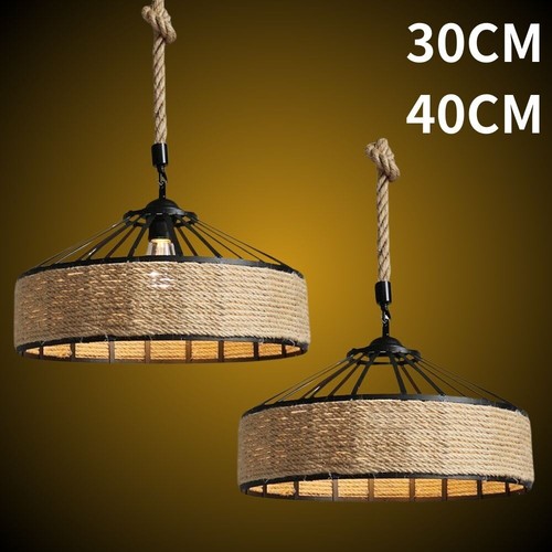 Hemp rope hanging - hemp, chandeliers