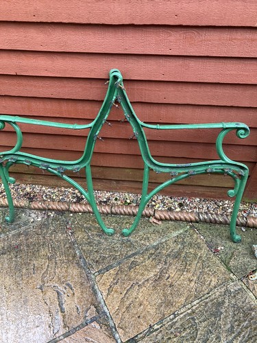 Cast iron bench - , in