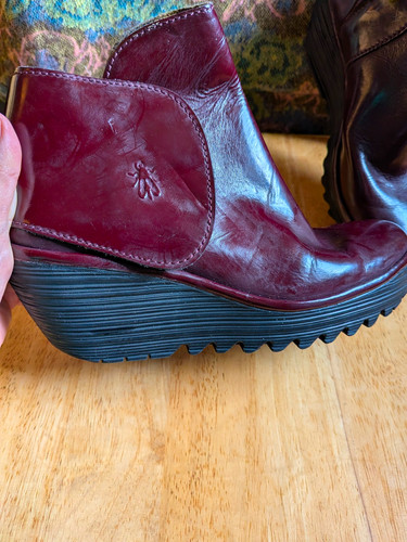 Fly london womens - womens, burgundy