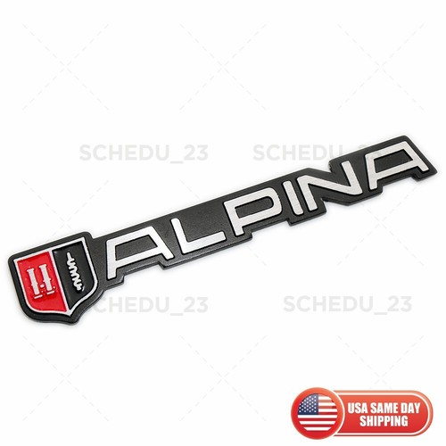 Alpina sport nameplate - alpina,