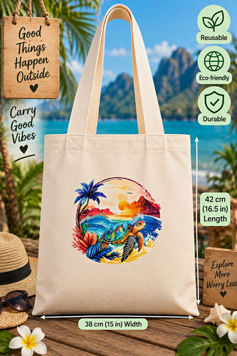 Reusable eco friendly tote bag - eco-friendly,