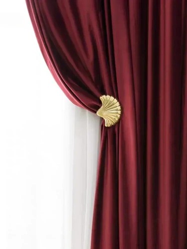 Luxury burgundy blackout - burgundy,
