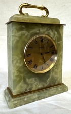 Antique Gilt Brass And Onxy