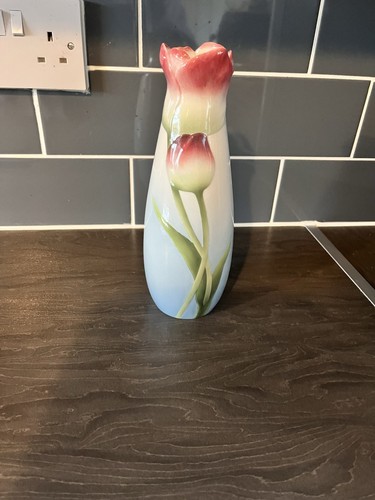 Franz pottery tulips vase - franz,